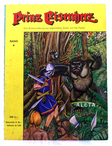 Prinz Eisenherz Comic Album Band 4: Der Ritter ohne Furcht und Tadel